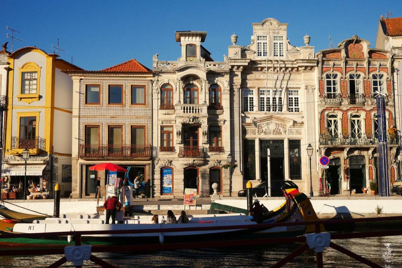 Appartamento Downtown Shelter - Casa Da Praca Aveiro Esterno foto