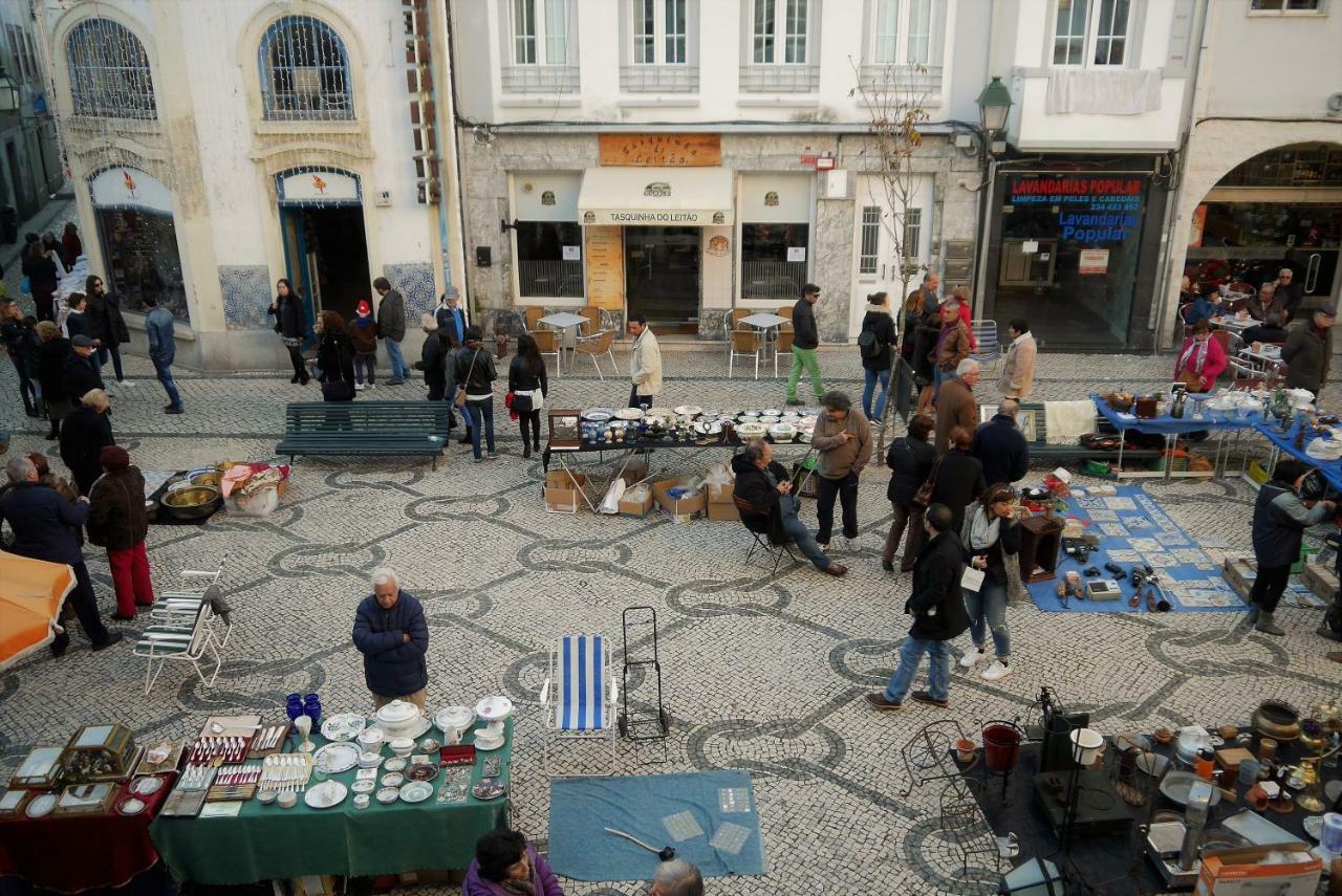 Appartamento Downtown Shelter - Casa Da Praca Aveiro Esterno foto